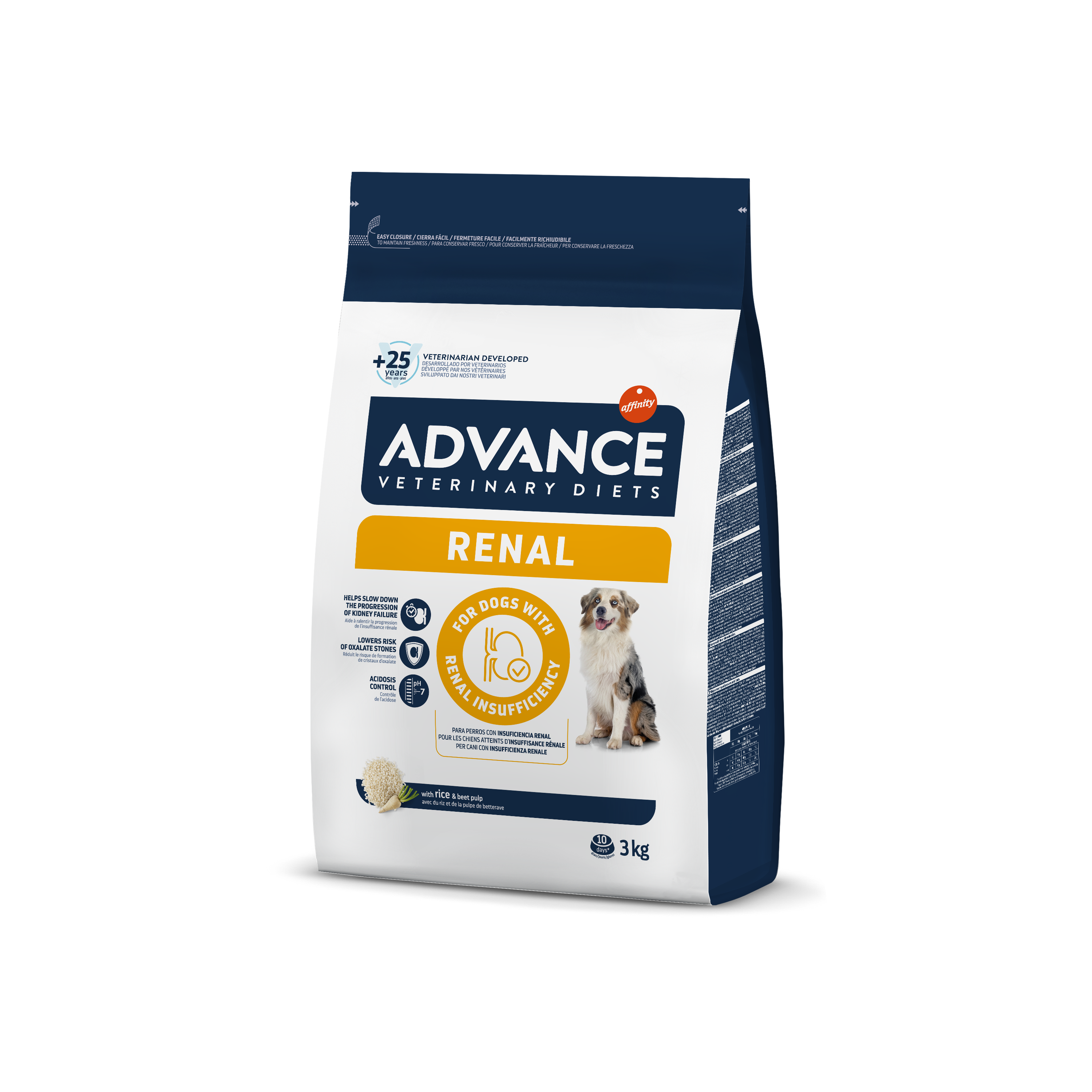 Advance VetDiet 3,0кг RENAL Сухой корм для собак для поддержки почек