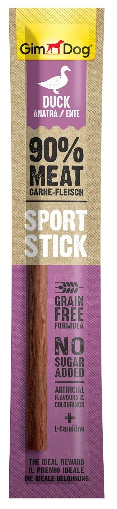 514628 GIMDOG 12гр SPORT STICKS Лакомая палочка для собак с уткой