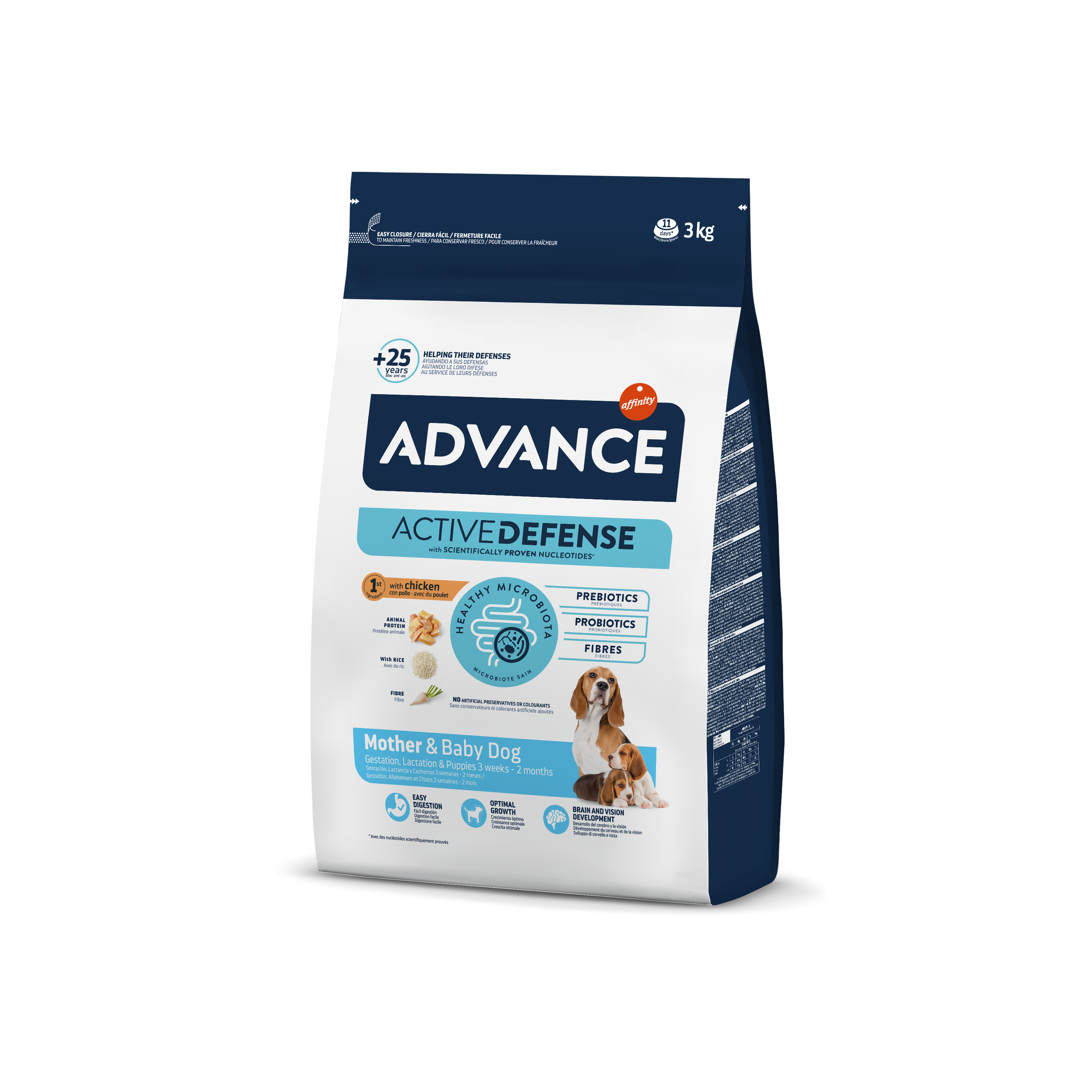 Advance 3,0кг Mother&Puppy Initial Корм для щенков(от 3-х нед до 2-х мес), для берем и кормящ собак