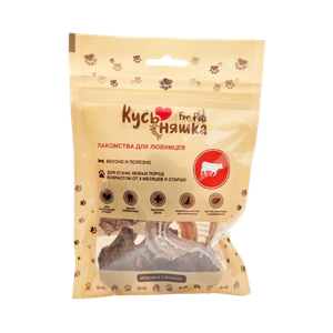 Лакомство для собак Микс ( Легкое говяжье/трахея говяжья)суш., 30гр